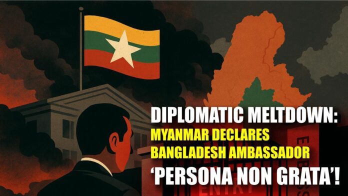 Diplomatic Meltdown Myanmar Declares Bangladesh Ambassador ‘Persona Non Grata’!