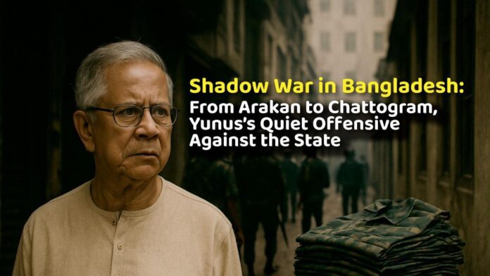 Shadow War in Bangladesh From Arakan to Chattogram, Yunus’s Quiet Offensive Against the State