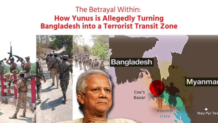 The Betrayal Within How Yunus is Allegedly Turning Bangladesh into a Terrorist Transit Zone