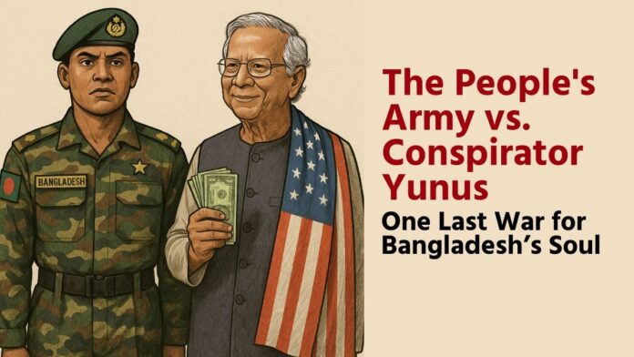 The People's Army vs. Conspirator Yunus One Last War for Bangladesh’s Soul