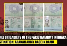Three Brigadiers of the Pakistan Army in Dhaka — Destination: Arakan Army Base in Ramu Three Brigadiers of the Pakistan Army in Dhaka — Destination Arakan Army Base in Ramu