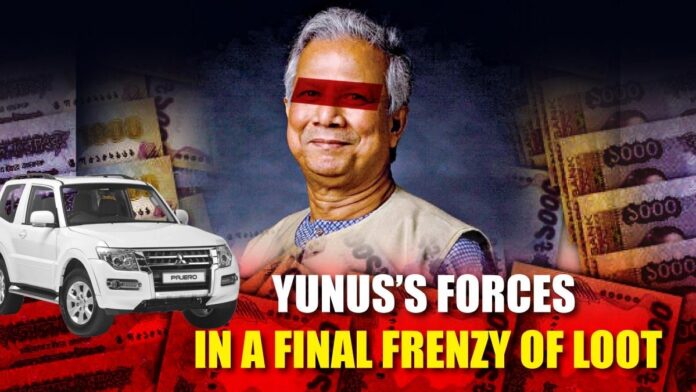 Yunus’s Forces in a Final Frenzy of Loot