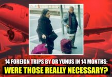 14 foreign trips by Dr Yunus in 14 months: Were those really necessary? 14 foreign trips by Dr Yunus in 14 months Were those really necessary