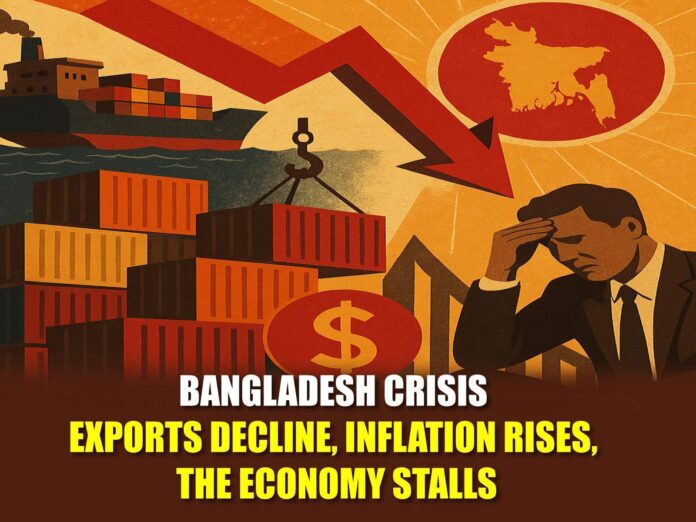 Bangladesh Crisis Exports Decline, Inflation Rises, the Economy Stalls Bangladesh Crisis Exports Decline, Inflation Rises, the Economy Stalls