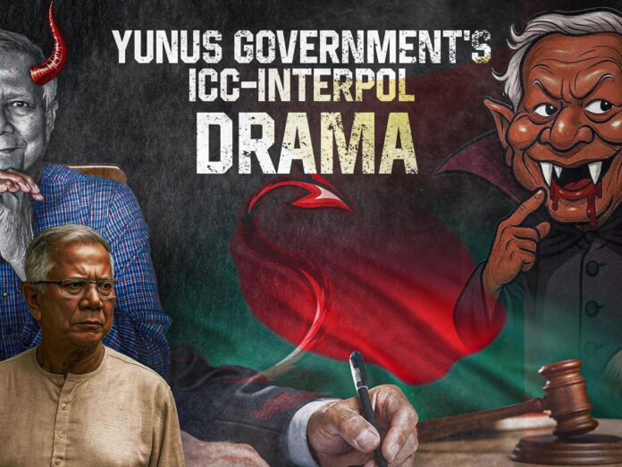 Yunus Government’s ICC–INTERPOL Drama The Politics of Empty Noise