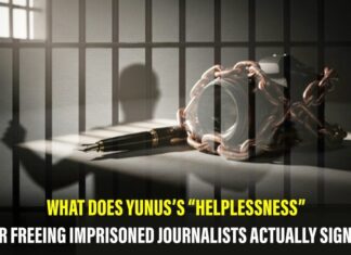What does Yunus’s “helplessness” over freeing imprisoned journalists actually signify? What does Yunus’s “helplessness” over freeing imprisoned journalists actually signify