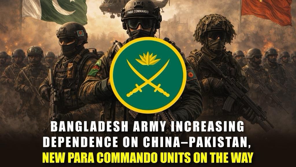 Bangladesh Army Increasing Dependence on China–Pakistan, New Para Commando Units on the Way