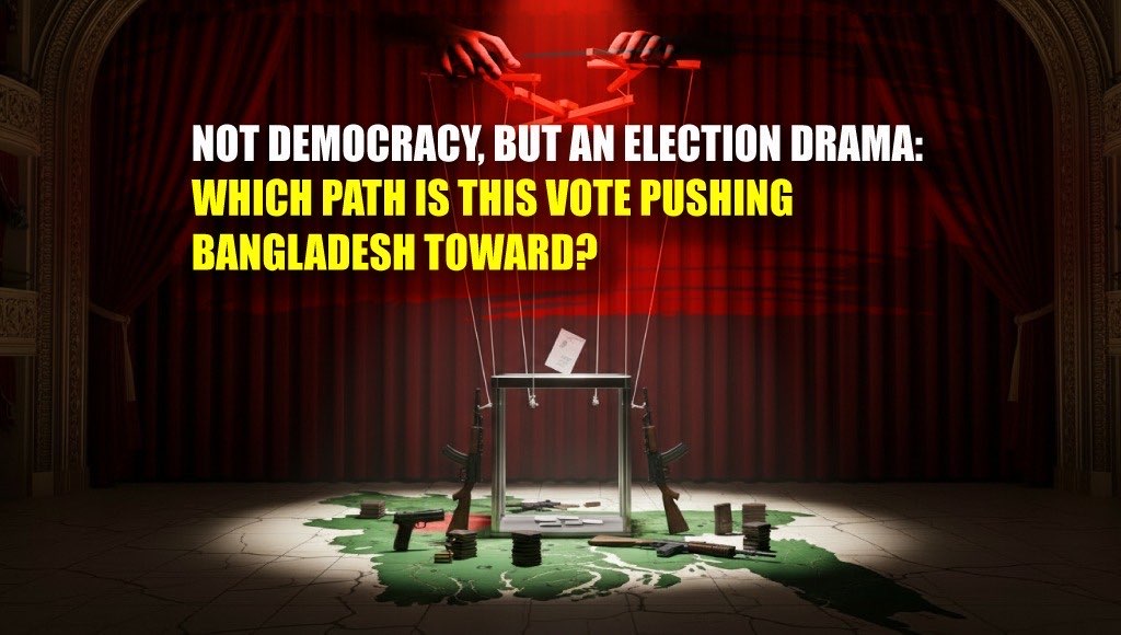 Not Democracy, but an Election Drama: Which Path Is This Vote Pushing Bangladesh Toward?
