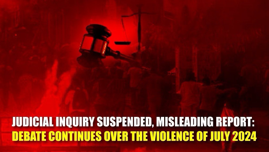 Judicial Inquiry Suspended, Misleading Report: Debate Continues Over the Violence of July 2024