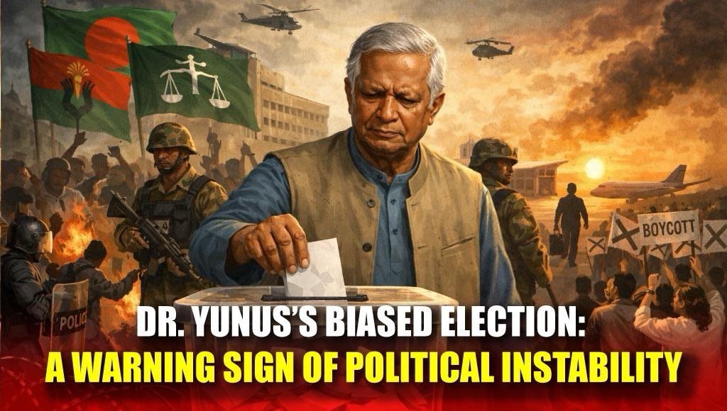 Dr. Yunus’s Biased Election: A Warning Sign of Political Instability