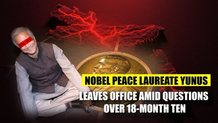 Nobel Peace Laureate Yunus Leaves Office Amid Questions Over 18-Month Tenure Nobel Peace Laureate Yunus Leaves Office Amid Questions Over 18-Month Tenure