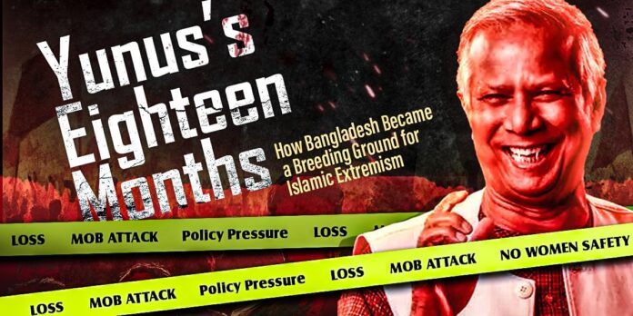 Yunus’s Eighteen Months How Bangladesh Became a Breeding Ground for Islamic Extremism Yunus’s Eighteen Months: How Bangladesh Became a Breeding Ground for Islamic Extremism