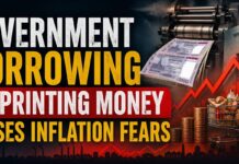 Government Borrowing by Printing Money Raises Inflation Fears Government Borrowing by Printing Money Raises Inflation Fears