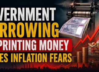 Government Borrowing by Printing Money Raises Inflation Fears Government Borrowing by Printing Money Raises Inflation Fears