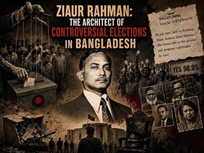 Ziaur Rahman: The Architect of Controversial Elections in Bangladesh