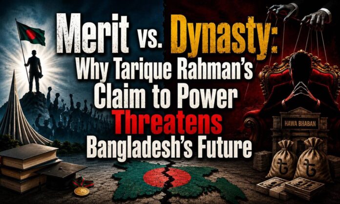 Merit vs. Dynasty Why Tarique Rahman’s Claim to Power Threatens Bangladesh’s Future Merit vs. Dynasty: Why Tarique Rahman’s Claim to Power Threatens Bangladesh’s Future