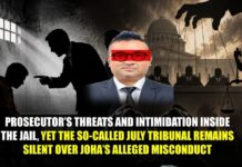 Prosecutor’s Threats and Intimidation Inside the Jail, Yet the So-Called July Tribunal Remains Silent Over Joha’s Alleged Misconduct Prosecutor’s Threats and Intimidation Inside the Jail, Yet the So-Called July Tribunal Remains Silent Over Joha’s Alleged Misconduct