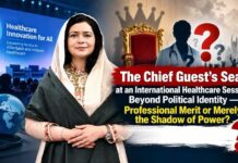 The Chief Guest’s Seat at an International Healthcare Session: Professional Merit or Merely the Shadow of Power?